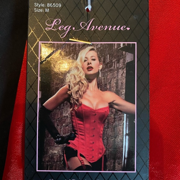 Leg Avenue,Show Girl Premium Corset NWT - Picture 4 of 9